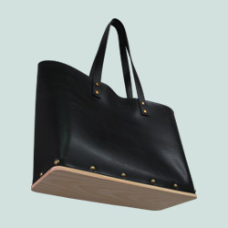 Tote wooden bag