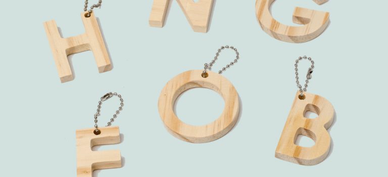A-Z Keyring